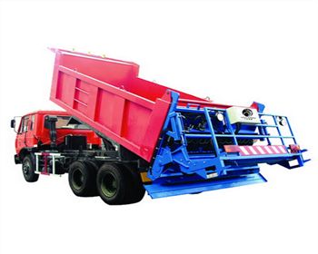 河南碎石灑布機